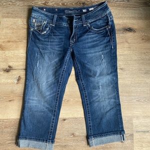 Never Worn Miss Me Capris